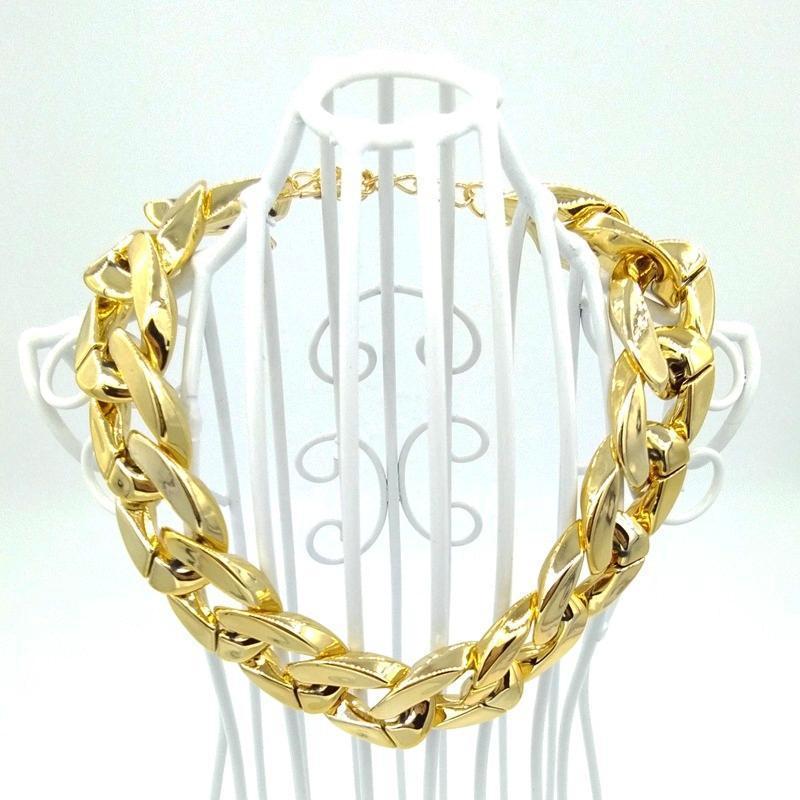 Gold Chain Collar for Stylish Pets