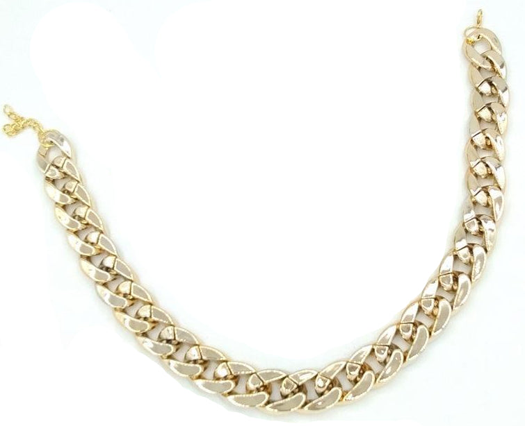 Gold Chain Collar for Stylish Pets