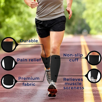Graduated Compression Calf Support Socks for Everyday Comfort
