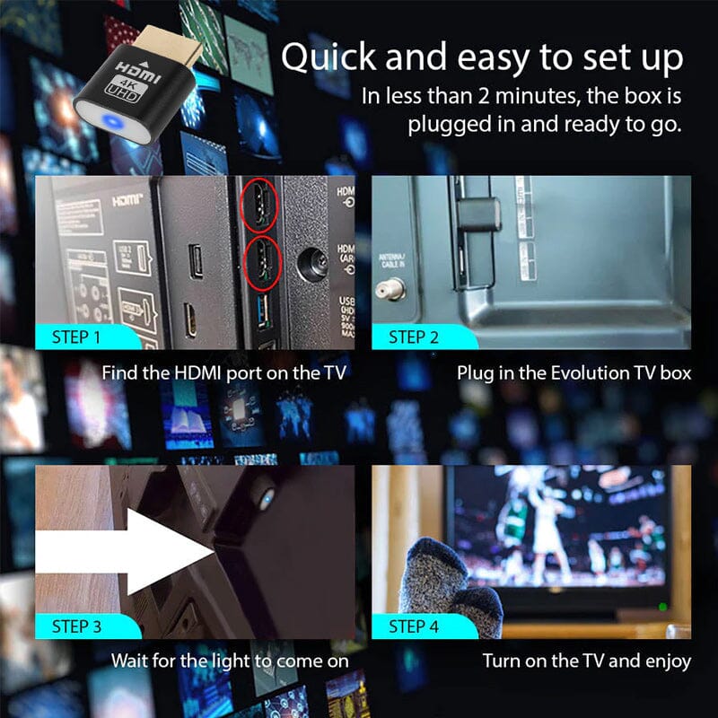 HDMI Virtual Display Adapter 4K Display Emulator
