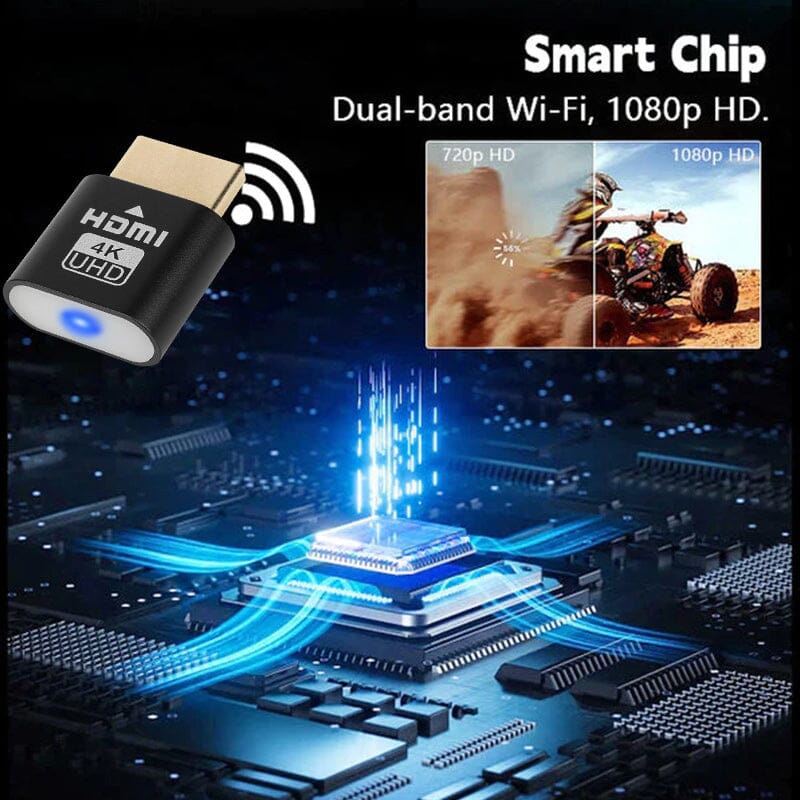 HDMI Virtual Display Adapter 4K Display Emulator