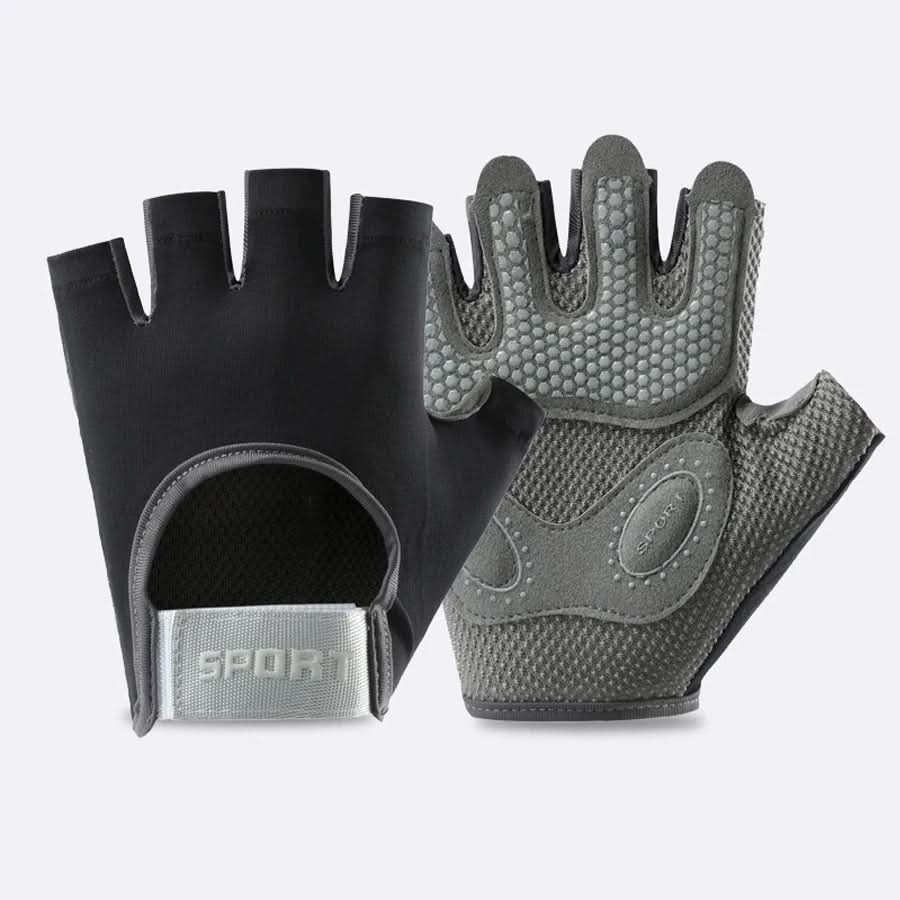 Half Finger Fitness Gloves for Weightlifting Cycling and Gym Training