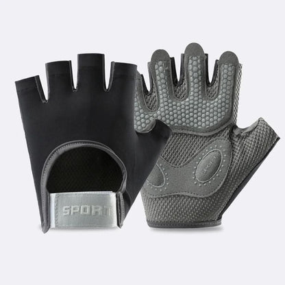 Half Finger Fitness Gloves for Weightlifting Cycling and Gym Training