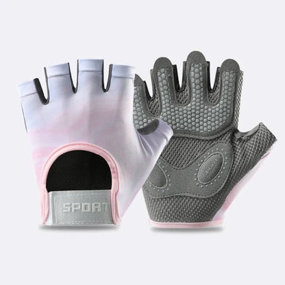 Half Finger Fitness Gloves for Weightlifting Cycling and Gym Training