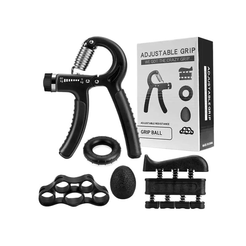 Hand Grip Strength Trainer Kit with Adjustable Resistance 5 Pack
