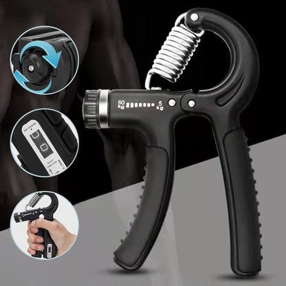 Hand Grip Strength Trainer Kit with Adjustable Resistance 5 Pack