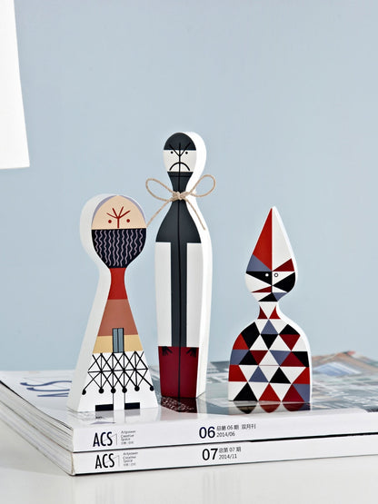 Handcrafted Wooden Decorative Figures