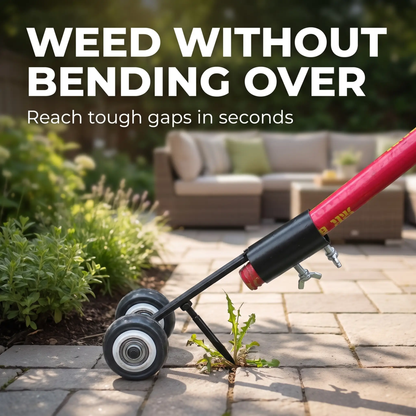 Handheld Double Hook Gap Weeder Tool