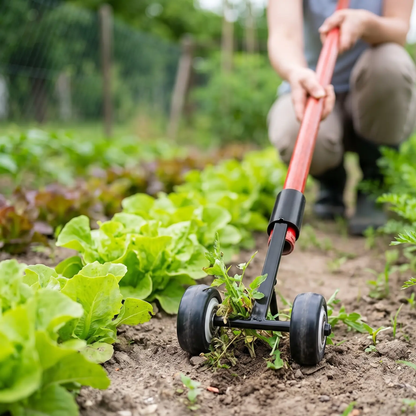 Handheld Double Hook Gap Weeder Tool