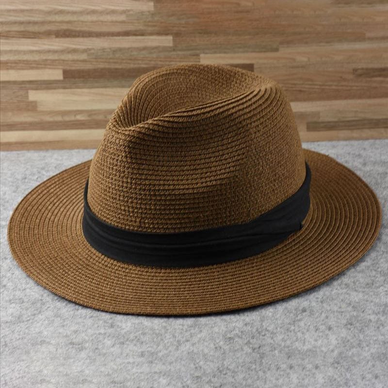 Handmade Panama Hat Lightweight Palm Straw Classic Style