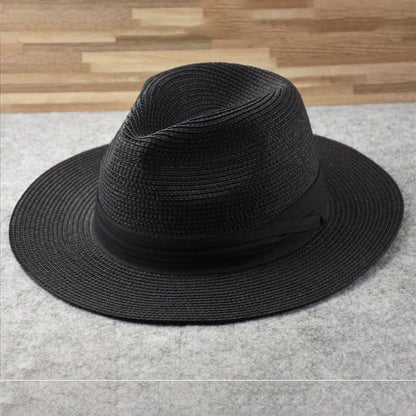 Handmade Panama Hat Lightweight Palm Straw Classic Style