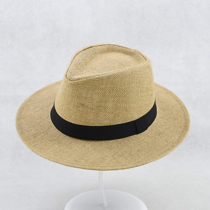 Handmade Panama Hat Lightweight Palm Straw Classic Style