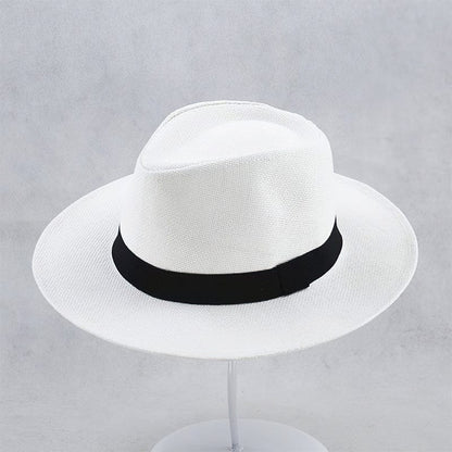 Handmade Panama Hat Lightweight Palm Straw Classic Style