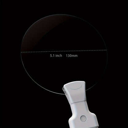Hands Free Magnifying Glass with Adjustable Neck Strap 5X Reading Lens for Close Up Tasks