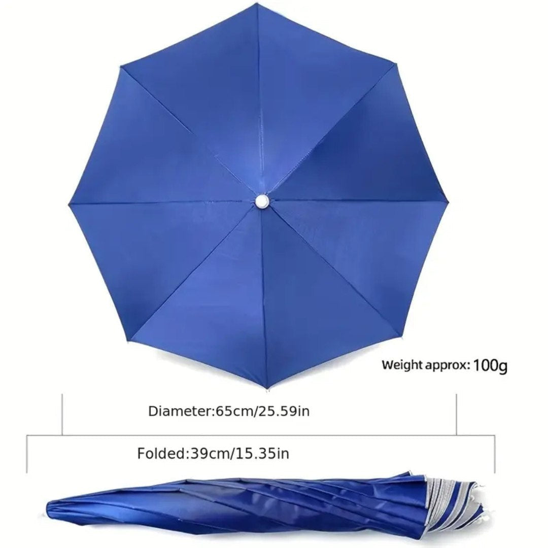 Hands Free UV Protection Umbrella Hat for Outdoor Activities