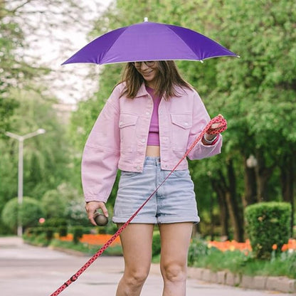 Hands Free UV Protection Umbrella Hat for Outdoor Activities