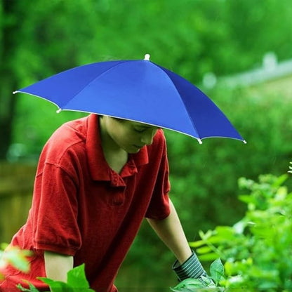Hands Free UV Protection Umbrella Hat for Outdoor Activities