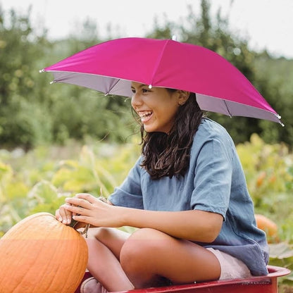 Hands Free UV Protection Umbrella Hat for Outdoor Activities