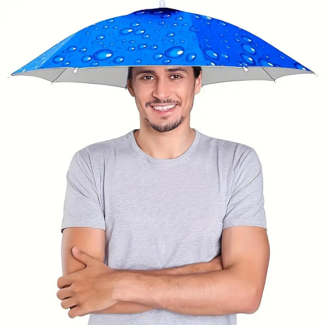 Hands Free UV Protection Umbrella Hat for Outdoor Activities