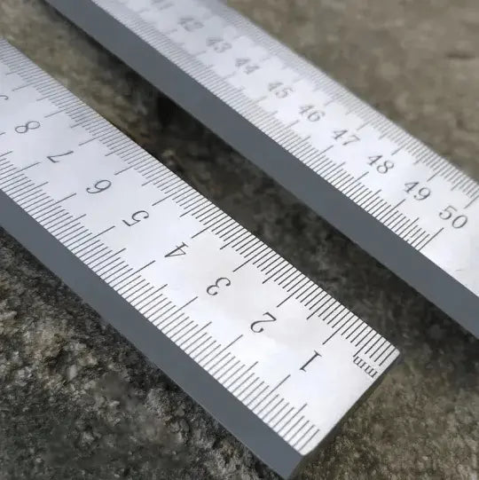 Hardened Steel Measuring Ruler Multi-Purpose Tool