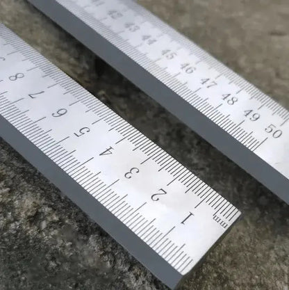 Hardened Steel Measuring Ruler Multi-Purpose Tool