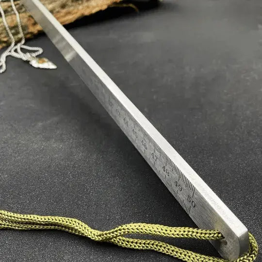 Hardened Steel Measuring Ruler Multi-Purpose Tool