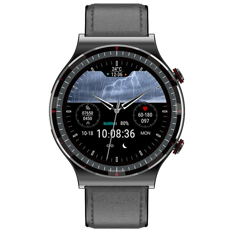 Health Monitoring Smart Watch with ECG Heart Rate and Blood Oxygen