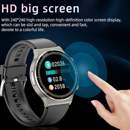 Health Monitoring Smart Watch with ECG Heart Rate and Blood Oxygen