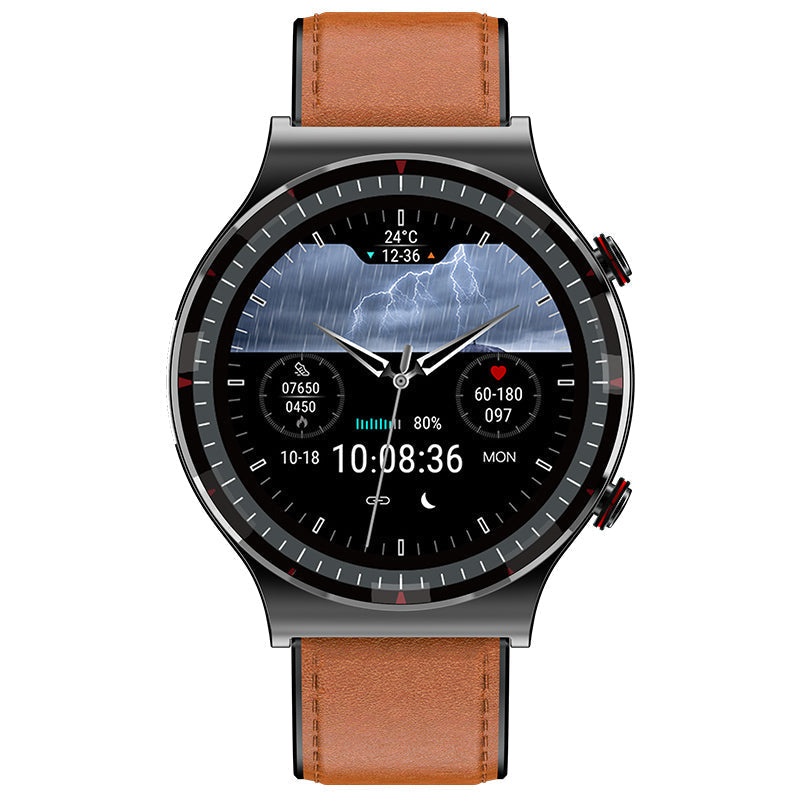Health Monitoring Smart Watch with ECG Heart Rate and Blood Oxygen