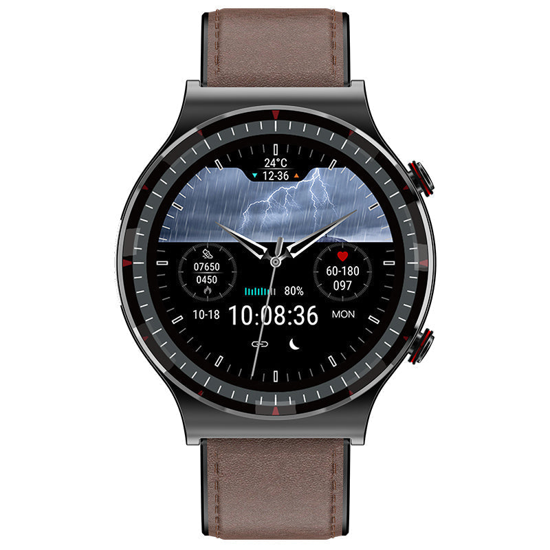 Health Monitoring Smart Watch with ECG Heart Rate and Blood Oxygen