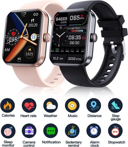 Health Monitoring Smartwatch with Blood Sugar Tracking