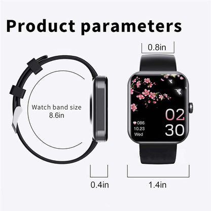 Health Monitoring Smartwatch with Blood Sugar Tracking