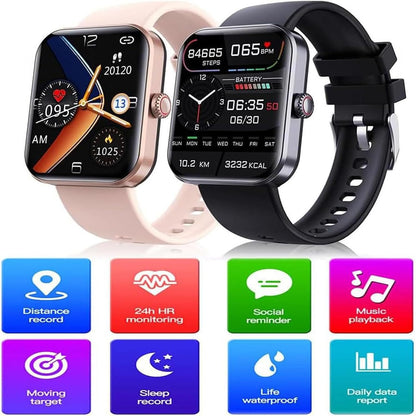 Health Monitoring Smartwatch with Blood Sugar Tracking