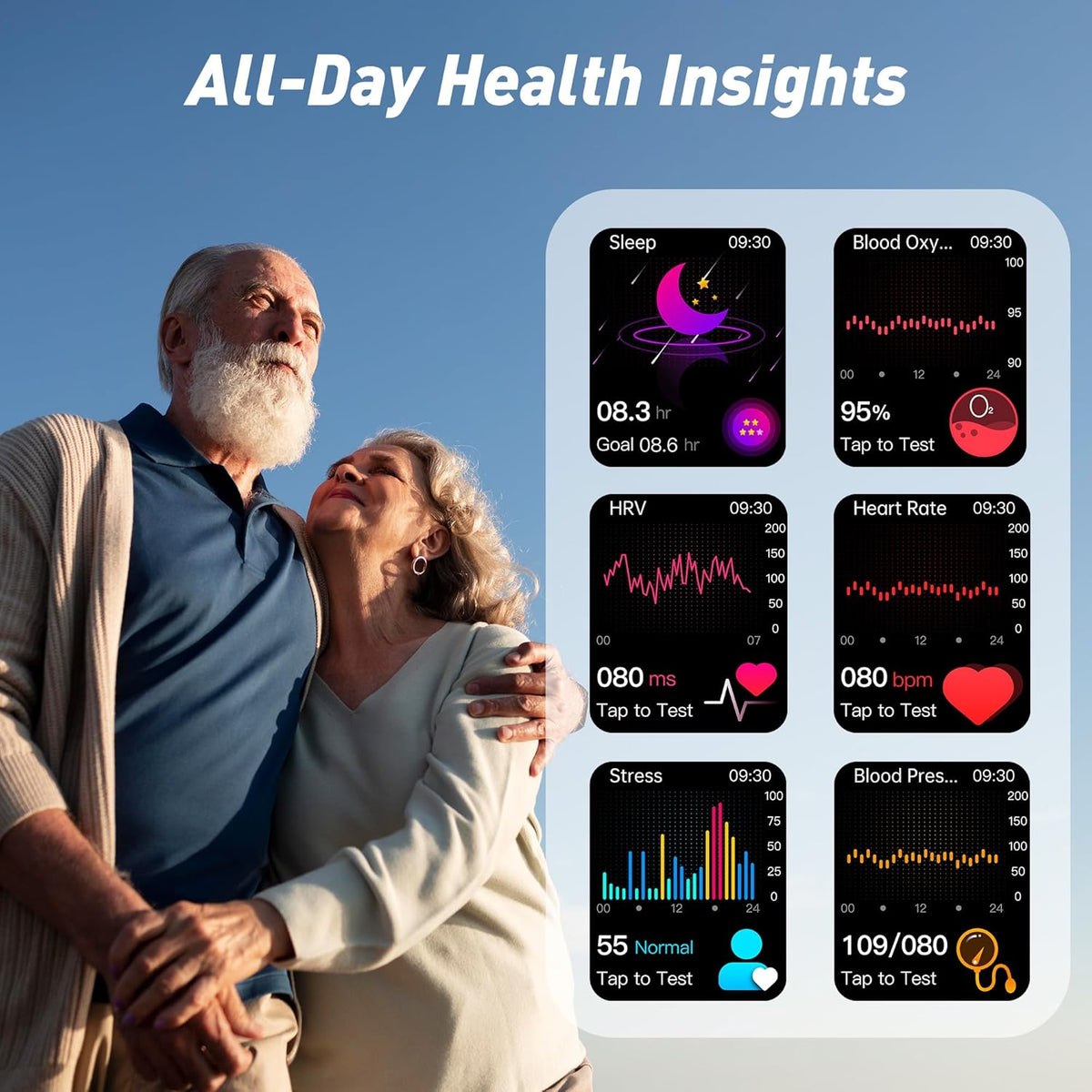 Health Monitoring Smartwatch with Bluetooth Calling