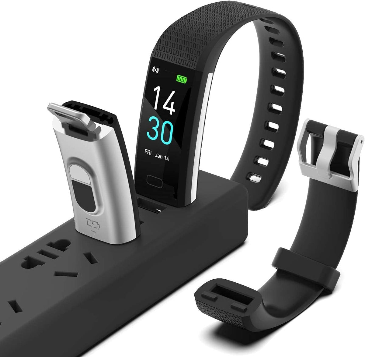 Heart Rate Monitor Smartwatch Waterproof Sleep Fitness Tracker