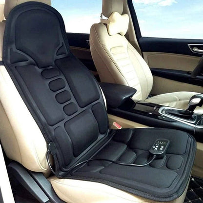 Heated Massage Chair Pad with 8 Massage Modes for Home and Car