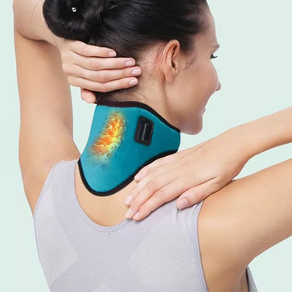 Heated Neck Wrap Adjustable Heating Collar for Neck Comfort