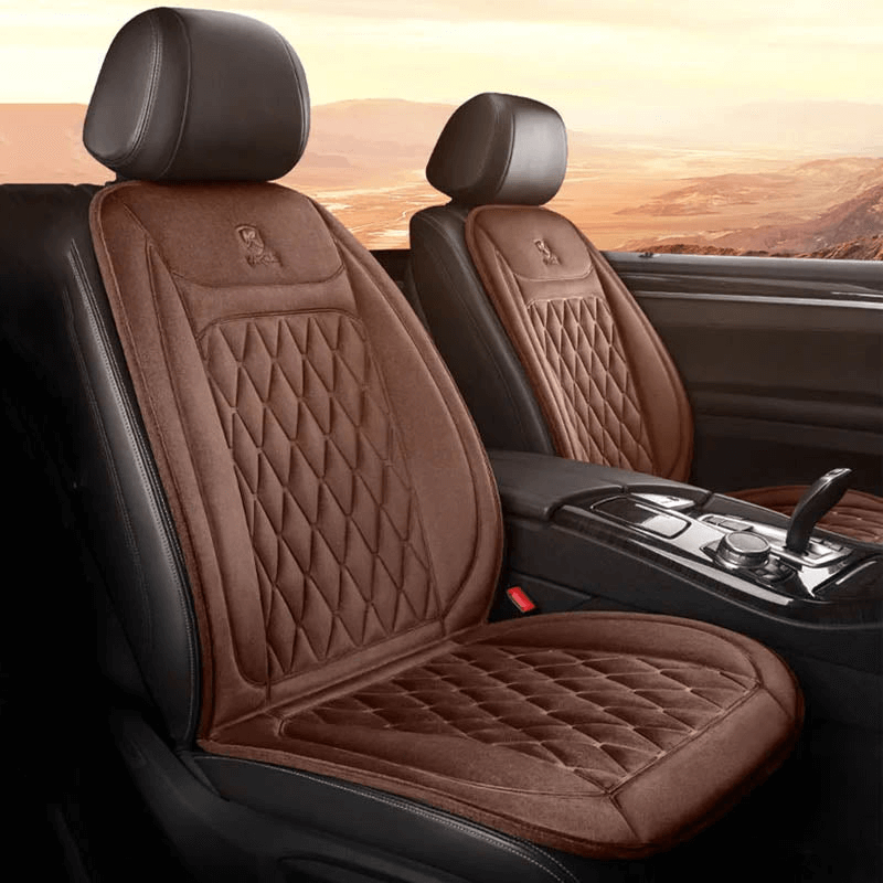 Heated Seat Cushion with Adjustable Temperature for Cars and Office Chairs