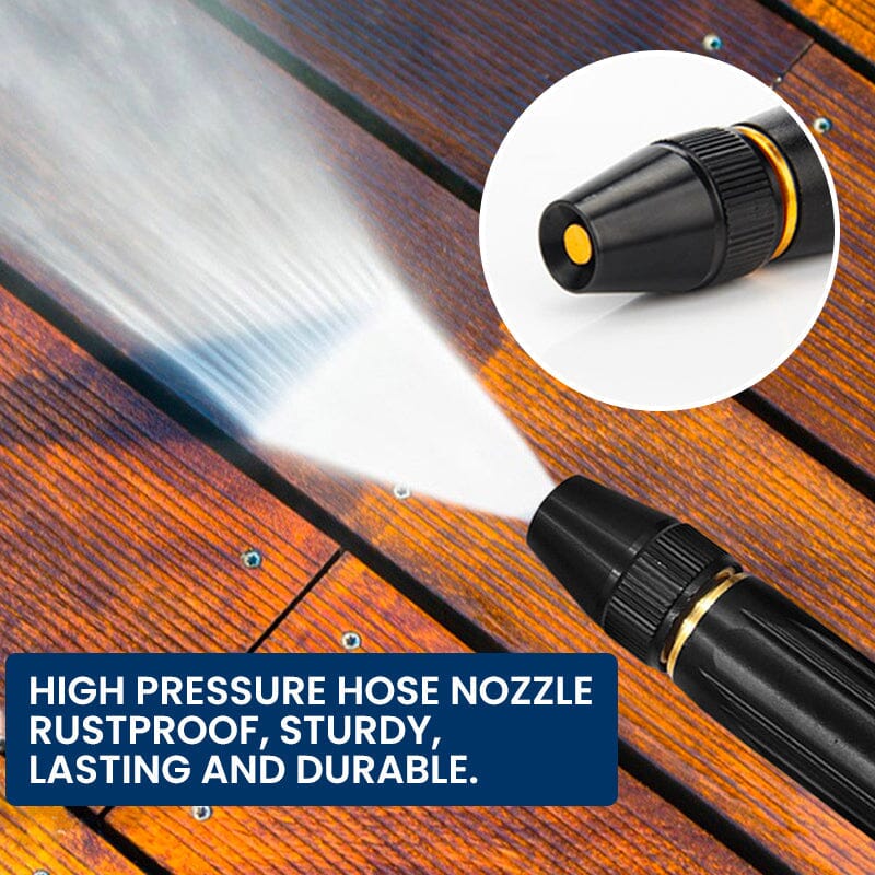 Heavy Duty Adjustable Rotary Hose Nozzle Jet Sprayer