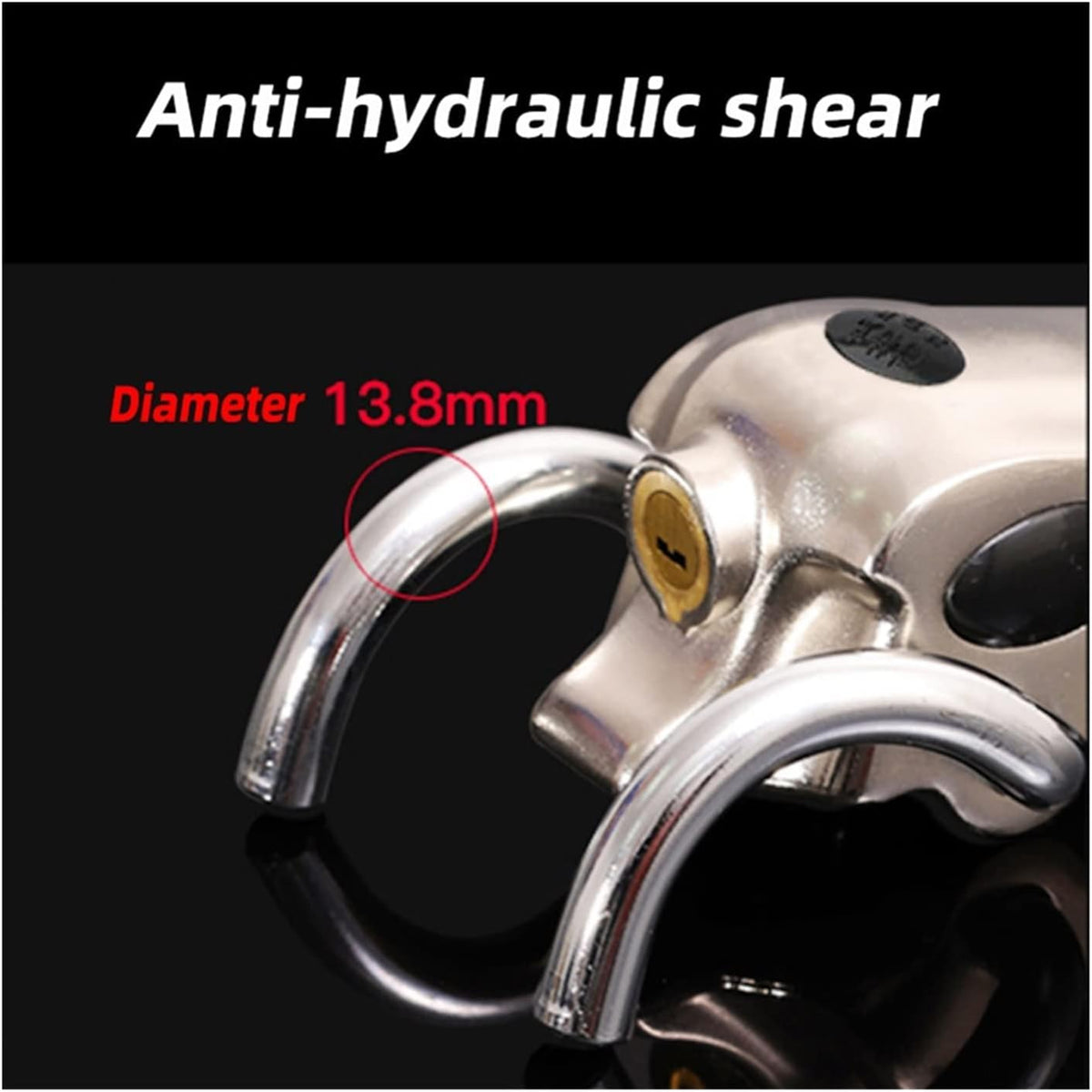 Heavy Duty Adjustable Steering Wheel Lock