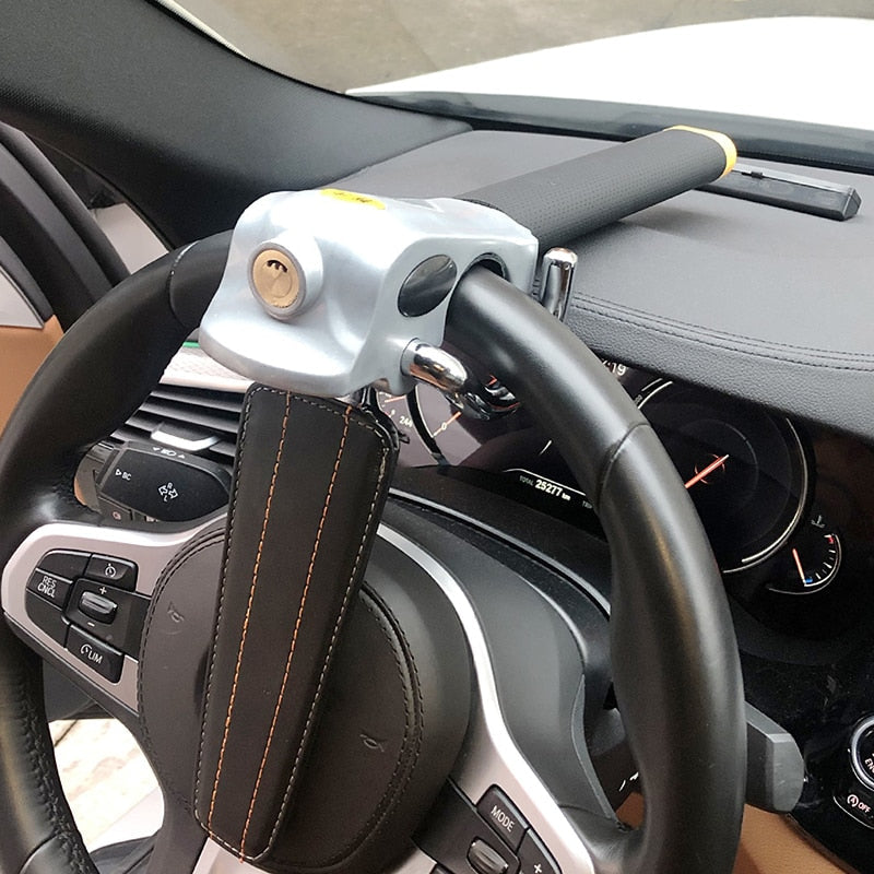 Heavy Duty Adjustable Steering Wheel Lock