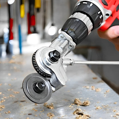 Heavy Duty Drill Metal Sheet Cutting Attachment