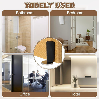 Heavy Duty Magnetic Door Stopper with Wall Protector