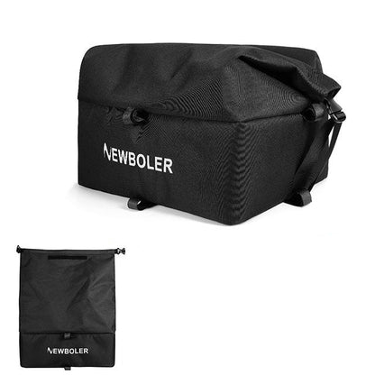 Heavy Duty Rear Bike Basket with Universal Cargo Rack