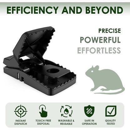 Heavy Duty Reusable Double Jaw Rat Trap