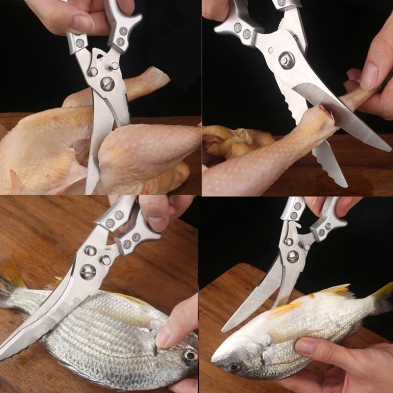 Heavy Duty Stainless Steel Kitchen Bone Cutting Shears