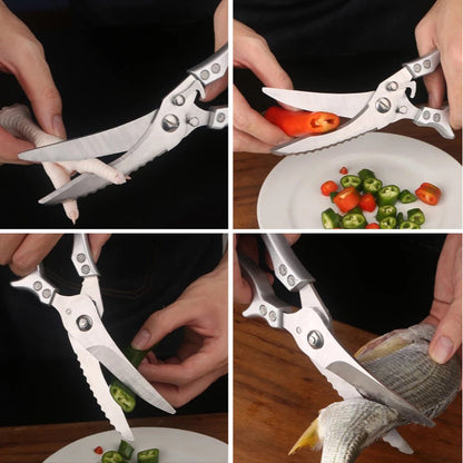 Heavy Duty Stainless Steel Kitchen Bone Cutting Shears