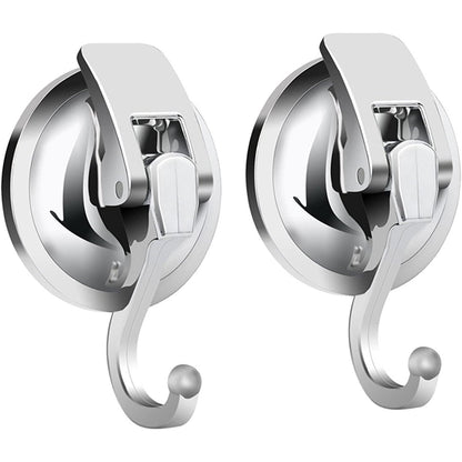 Heavy Duty Vacuum Suction Cup Hooks 2 Pack