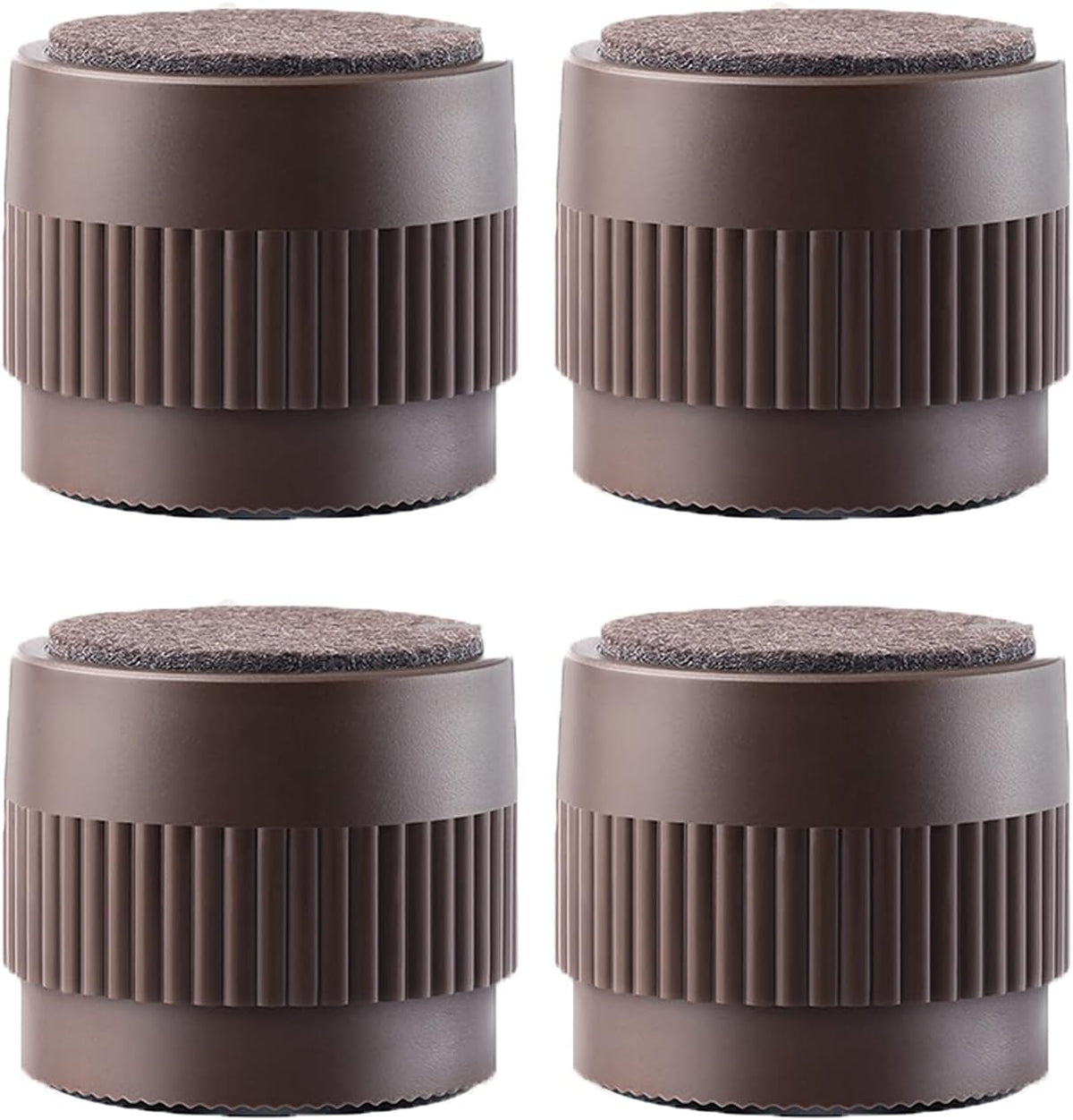 Height Adjustable Furniture Risers Set of 4