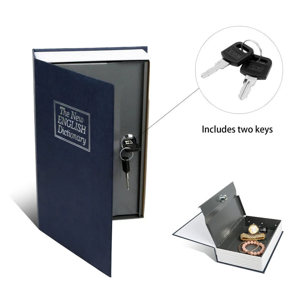 Hidden Book Style Security Safe Box